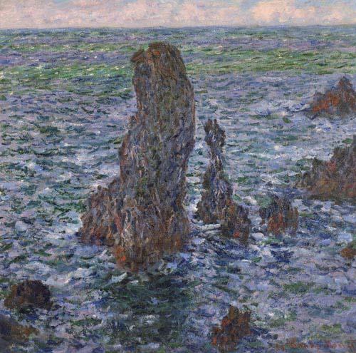 Claude Monet The Port Coton Pyramids, oil painting picture